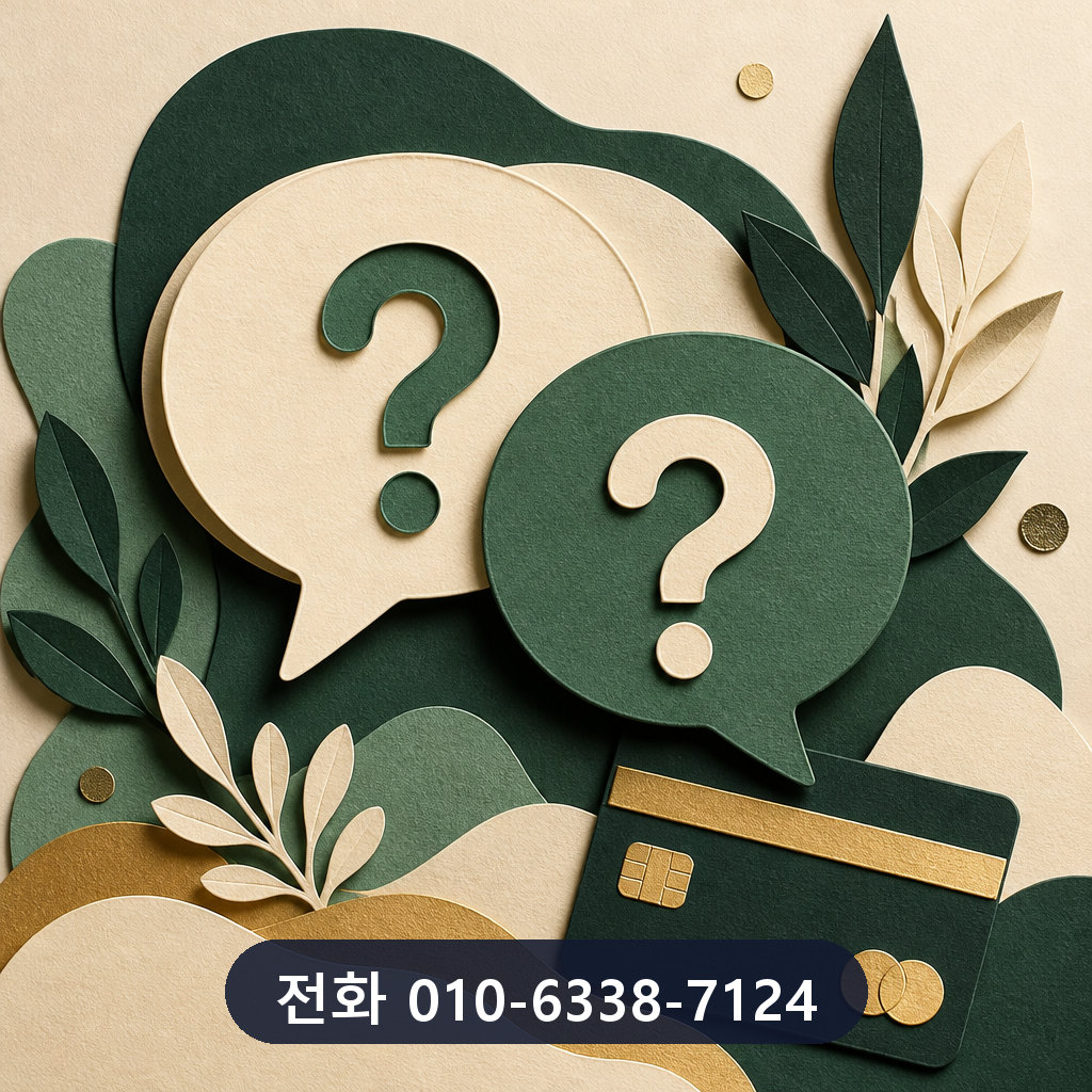 카드깡 안전업체 자주 묻는 질문 이미지