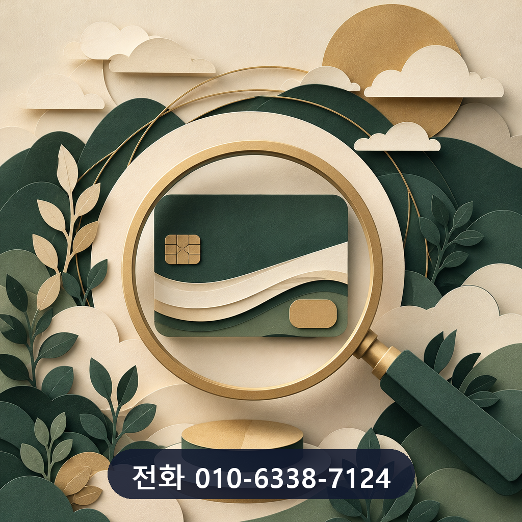 카드깡 안전업체 한도 확인 이미지